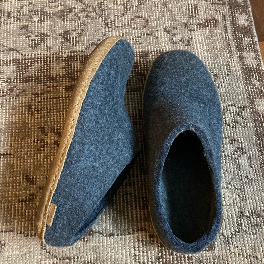 Glerups Wool Slip-on Slippers